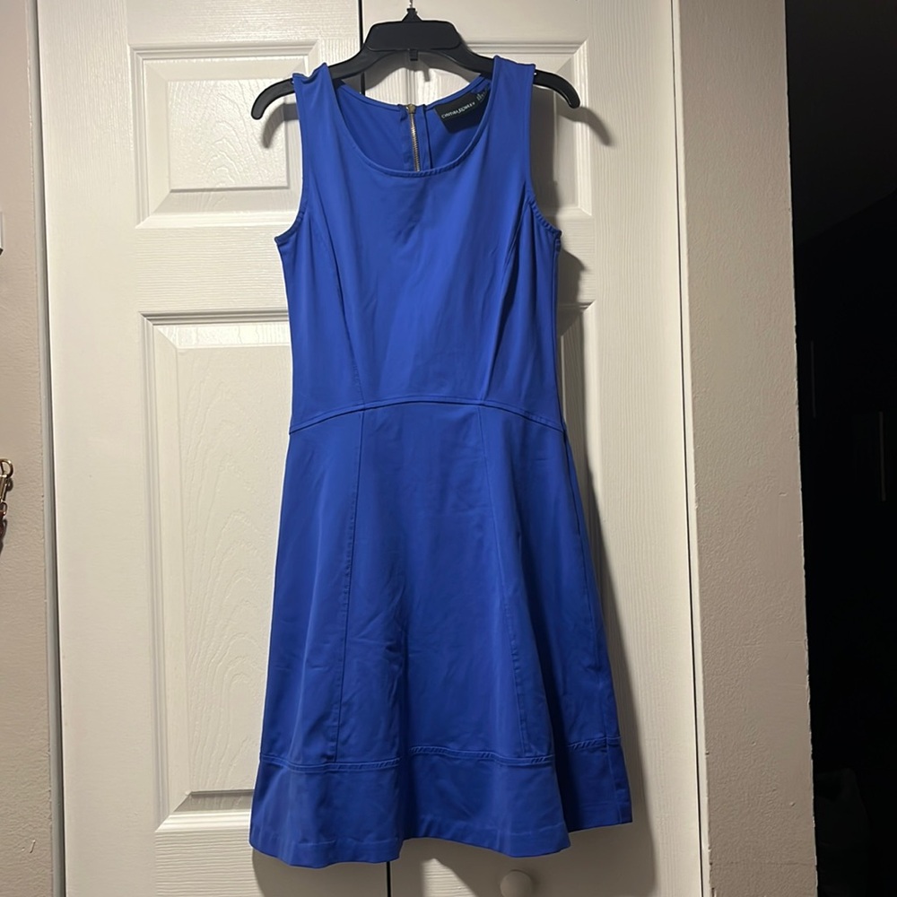 LIKE NEW blue flowy dress